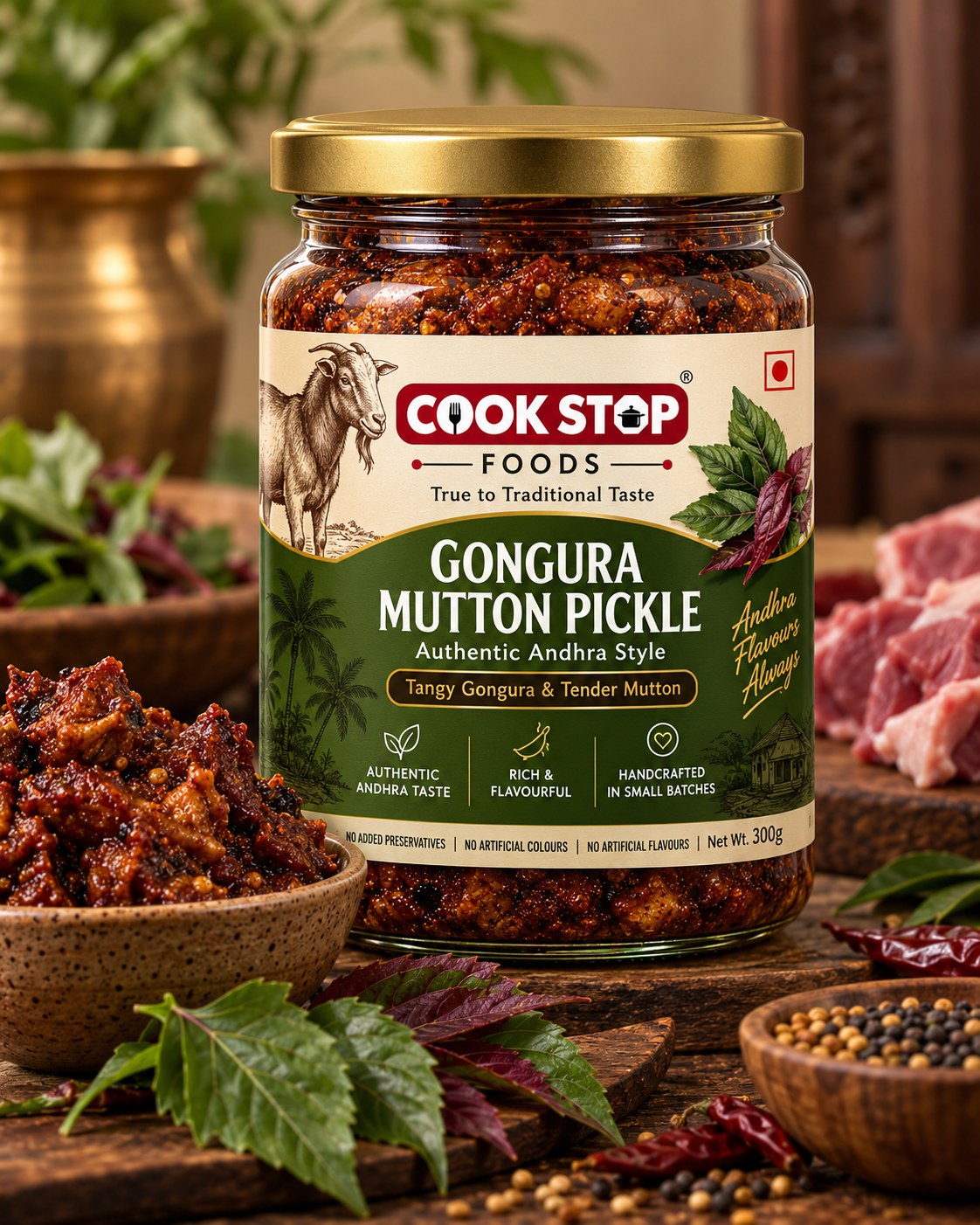 Gongura Mutton Pickle