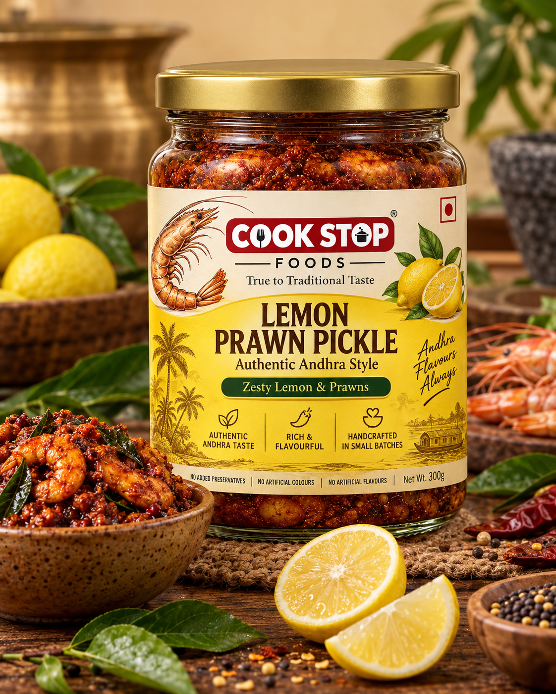 Lemon Prawn Pickle