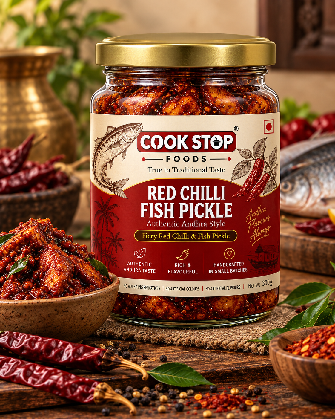 Red Chilli Fish Pickle